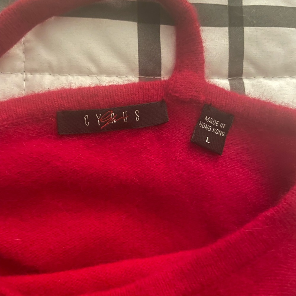 Cyrus Fuzzy Tank Top With Open Back - image 4